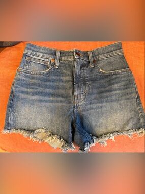 Madewell Distressed Perfect Jean Short